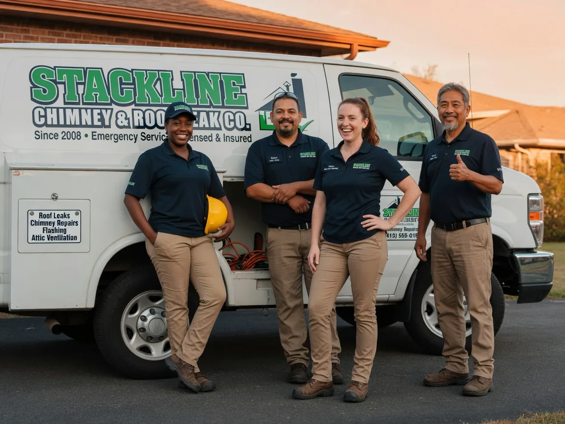 Chimney flashing repair company in Unionville, TN